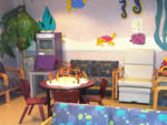 family waiting room